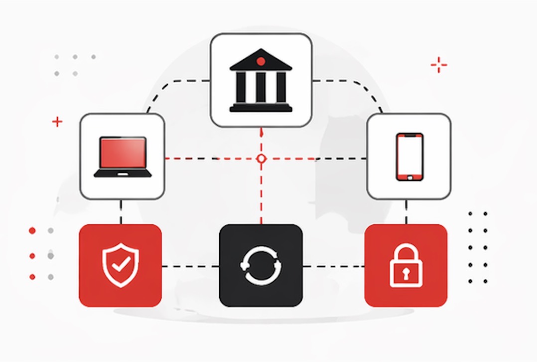 Online and Offline Payment Architecture visual